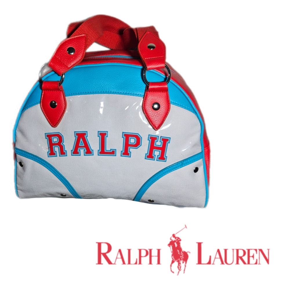 Vintage Ralph Lauren bowler hand bag